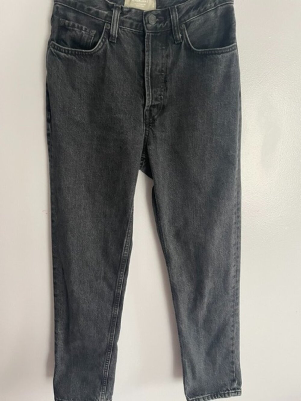 EVERLANE, 90's cheeky jean, Women's size 25 (black/grey)